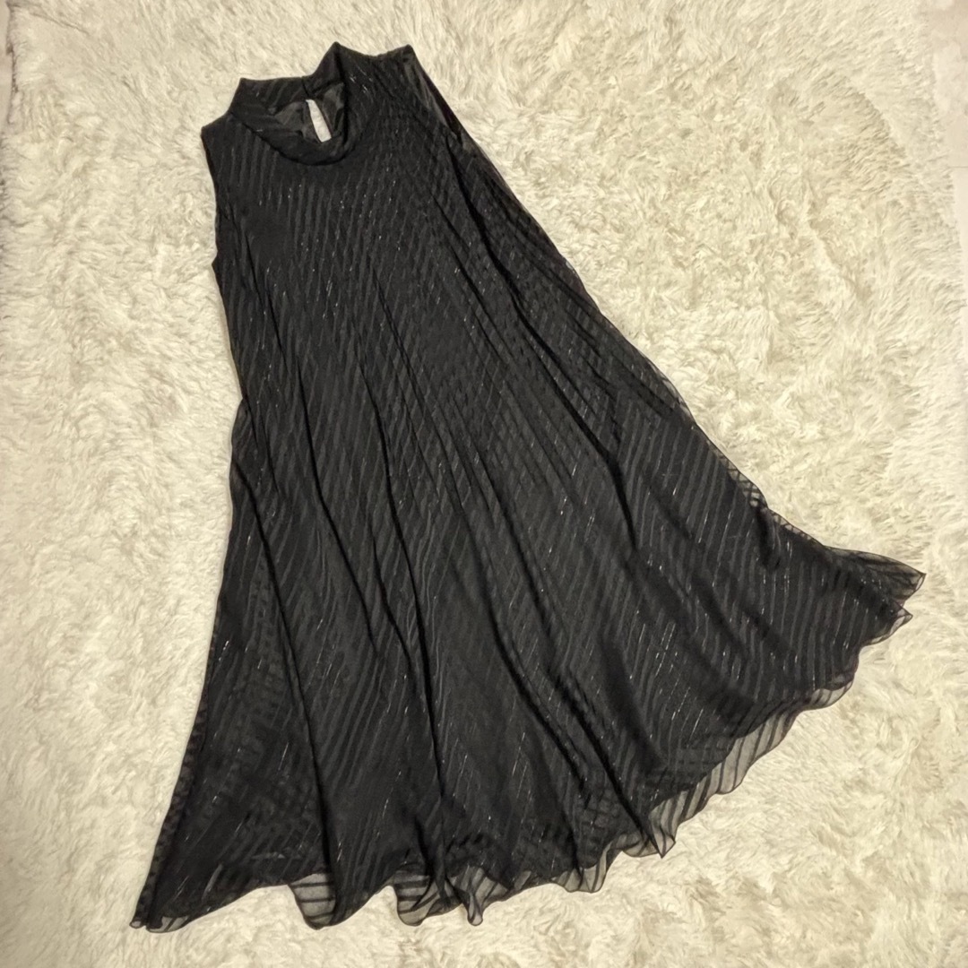 COMME CA ISM - COMME CA ISMシフォンプリーツドレス ワンピース COMME CA ISM - COMME CA ISMシフォンプリーツドレス ワンピース