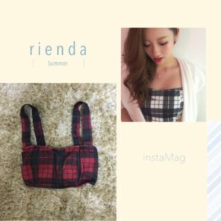 リエンダ(rienda)のrienda ビスチェ(ベアトップ/チューブトップ)