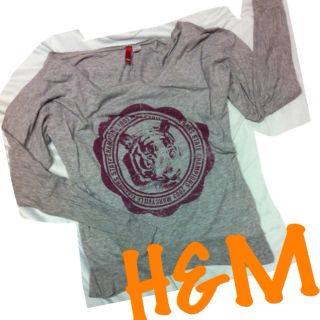 エイチアンドエム(H&M)のH&M 虎ロンT⚡(Tシャツ(長袖/七分))