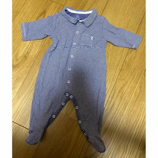 プチバトー(PETIT BATEAU)のPETIT BATEAU プチバトー 長袖ロンパース(ロンパース)