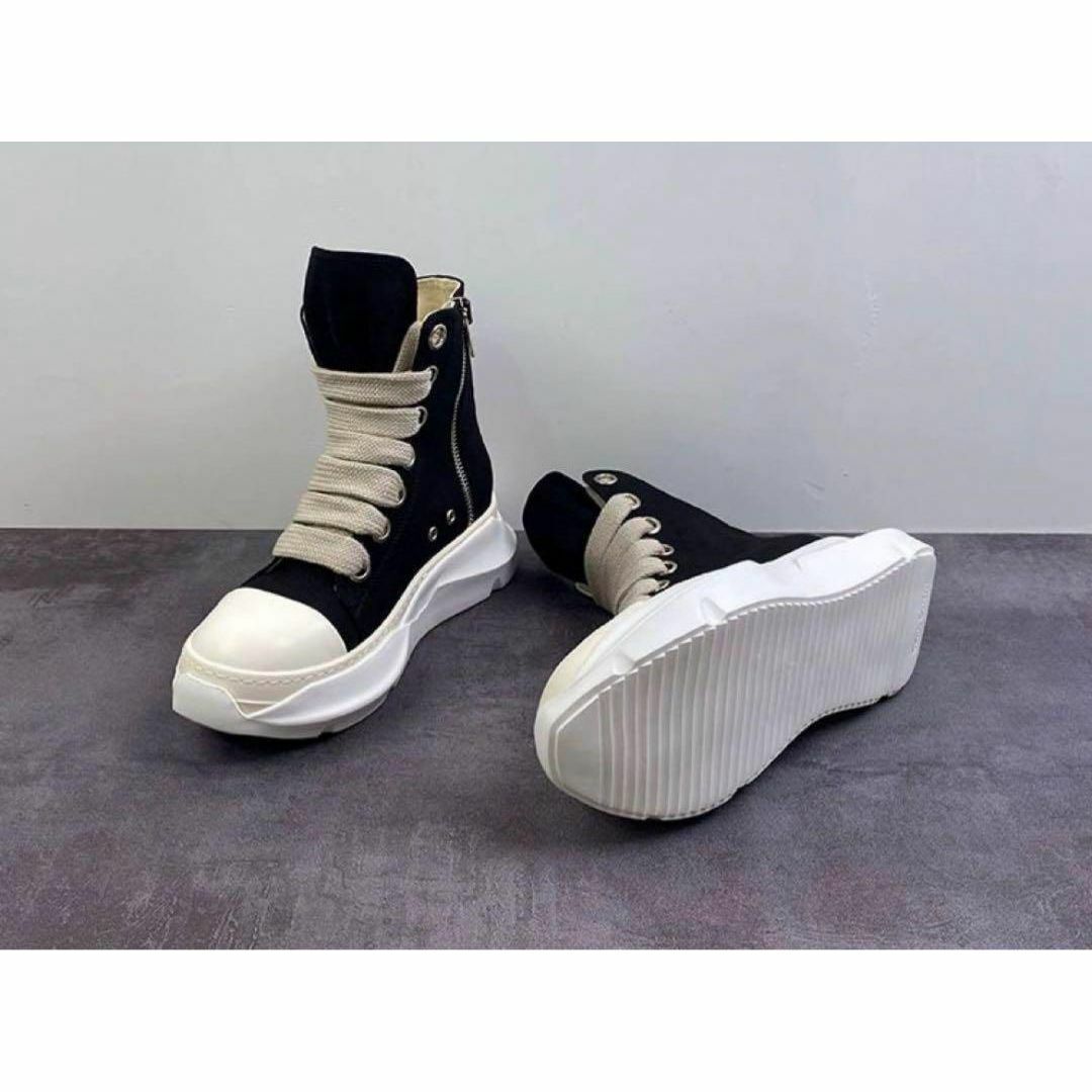 Rick Owens Abstract ジャンボレース スニーカー 9 スニーカー Rick Owens Abstract ジャンボレース スニーカー 9 スニーカー