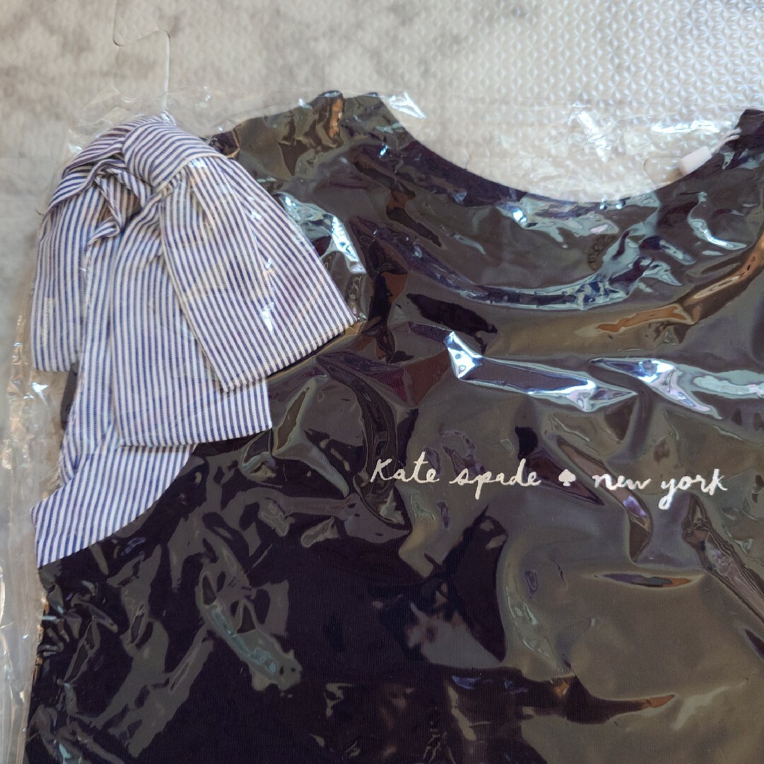 BOX付】ボウ長袖TシャツBOXセット（ベビーギフト）｜kate spade