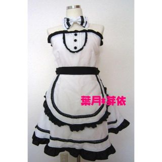 コスプレ衣装★セレブレーションメイド（白メイド服）(衣装)