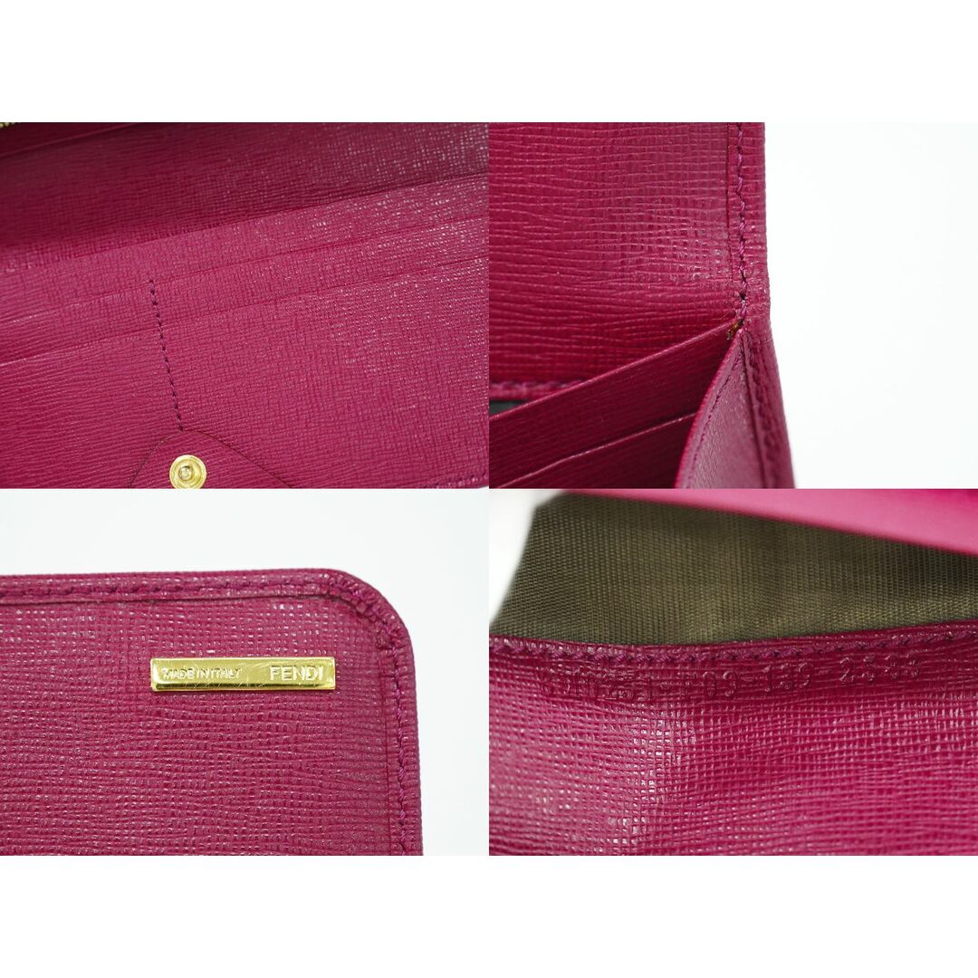 FENDI - 本物 フェンディ FENDI レザー 長財布 ロングウォレット FENDI - 本物 フェンディ FENDI レザー 長財布 ロングウォレット