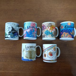 スターバックスコーヒー(Starbucks Coffee)の【STARBUCKS】 ご当地マグカップ 6個セット(グラス/カップ)
