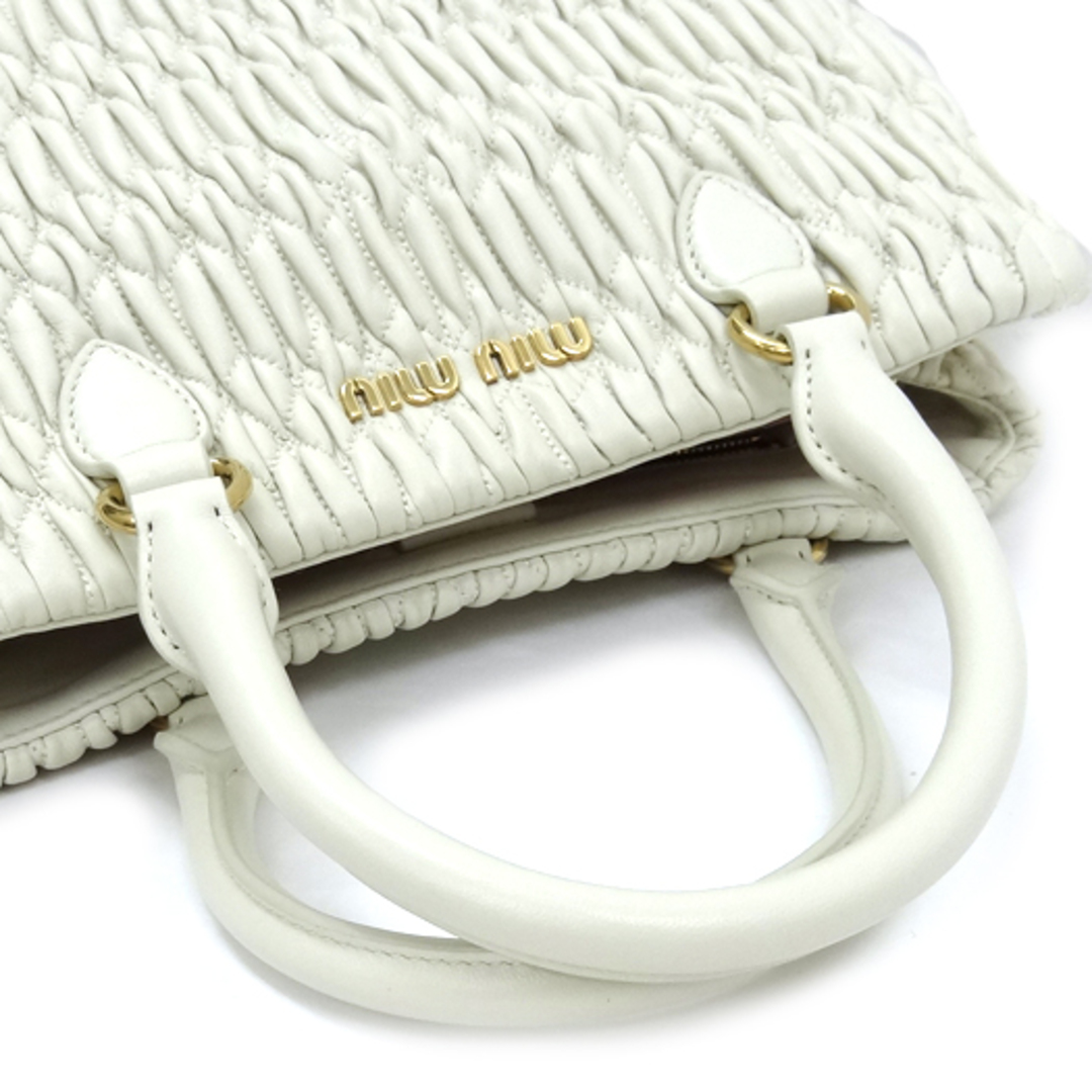 MIU MIU - ミュウミュウ マテラッセ 2way ハンドバッグ ナッパ MIU MIU - ミュウミュウ マテラッセ 2way ハンドバッグ ナッパ