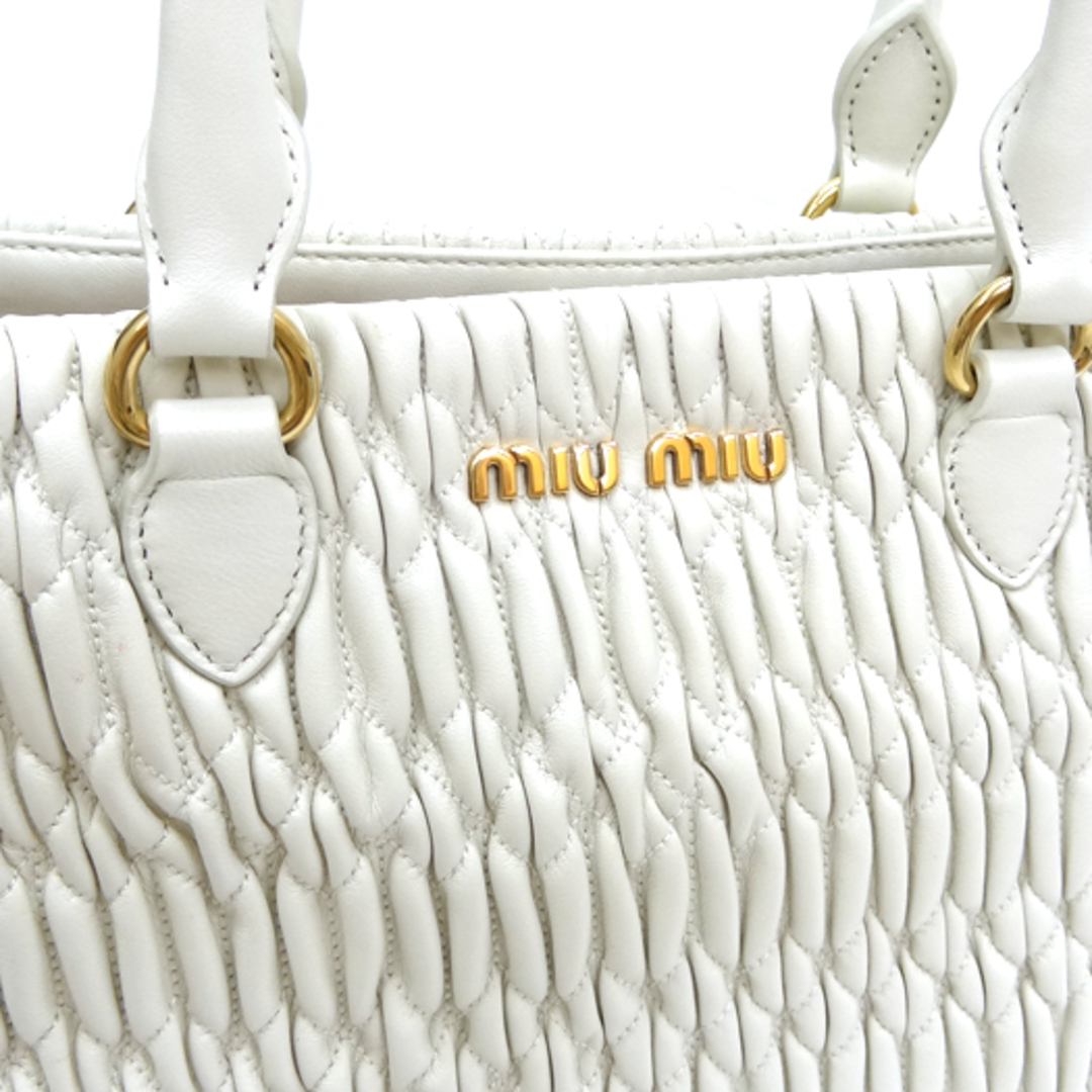 MIU MIU - ミュウミュウ マテラッセ 2way ハンドバッグ ナッパ MIU MIU - ミュウミュウ マテラッセ 2way ハンドバッグ ナッパ