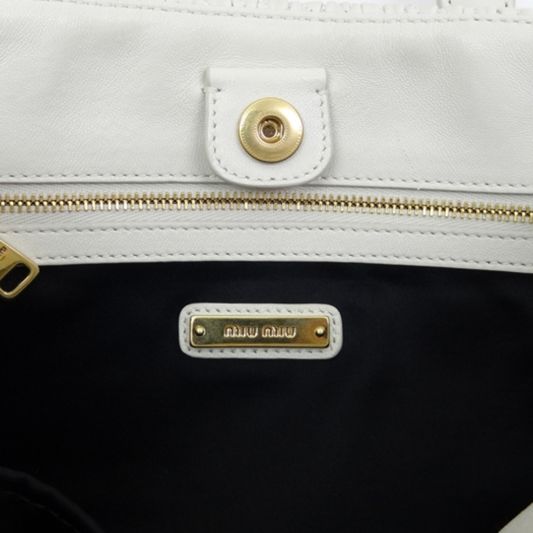 MIU MIU - ミュウミュウ マテラッセ 2way ハンドバッグ ナッパ MIU MIU - ミュウミュウ マテラッセ 2way ハンドバッグ ナッパ