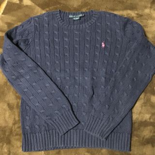 ポロラルフローレン(POLO RALPH LAUREN)のラルフローレン♡ネイビーニット(ニット/セーター)