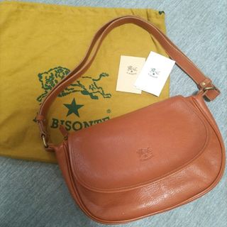IL BISONTE - 新品 イルビゾンテ 本革 レザー ショルダーバッグ IL BISONTE - 新品 イルビゾンテ 本革 レザー ショルダーバッグ