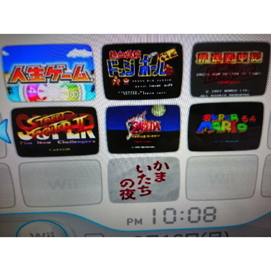 Wii - Wii 本体 内蔵ソフト7本 バーチャルコンソール VCの通販 Wii - Wii 本体 内蔵ソフト7本 バーチャルコンソール VCの通販