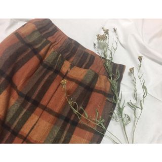 ダブルクローゼット(w closet)のwcloset チェックタイトスカート(ひざ丈スカート)