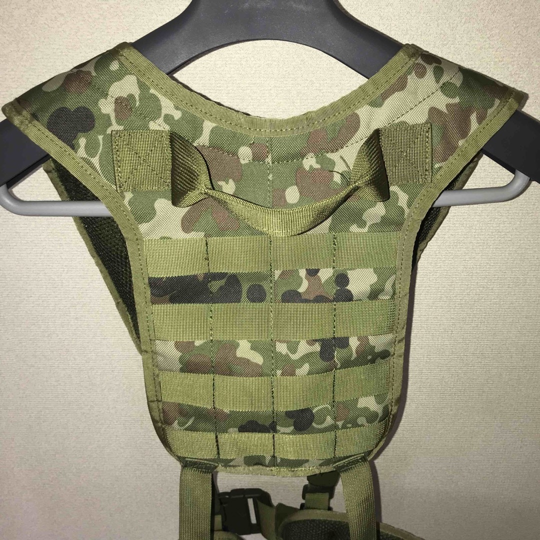 陸上自衛隊 迷彩 サスペンダー弾帯一体型 ソフトパットメッシュ