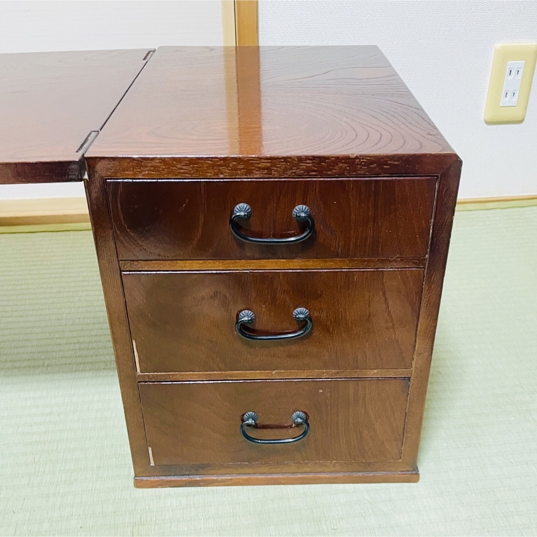 古道具 昭和レトロ 折り畳み 文机 テーブル 座卓 家具 古道具 昭和レトロ 折り畳み 文机 テーブル 座卓 家具