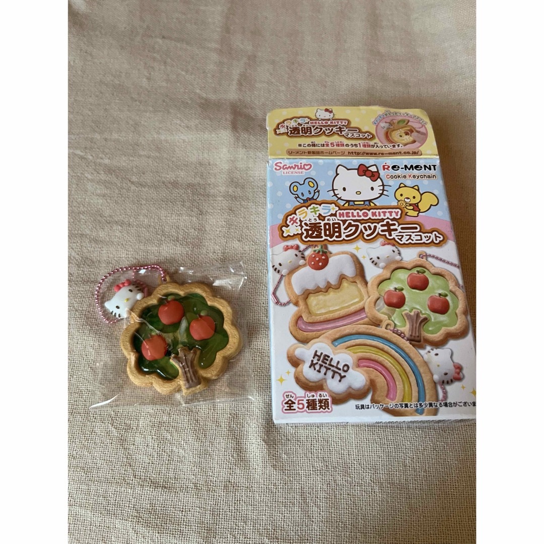 ハローキティ - ハローキティ キラキラ透明クッキーマスコット ハローキティ - ハローキティ キラキラ透明クッキーマスコット