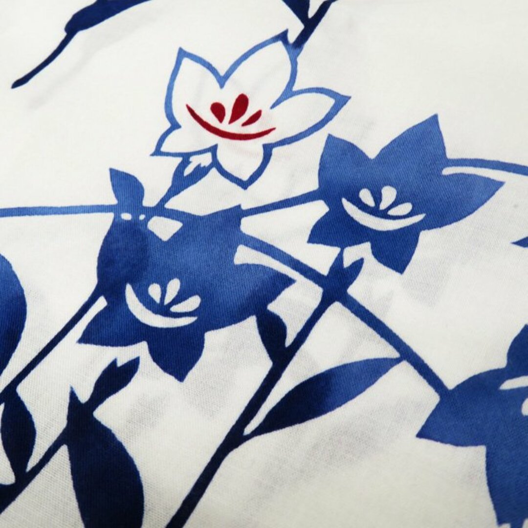 夏物 反物 浴衣 着物 未仕立て 新古品 木綿 カジュアル 竺仙 花 夏物 反物 浴衣 着物 未仕立て 新古品 木綿 カジュアル 竺仙 花