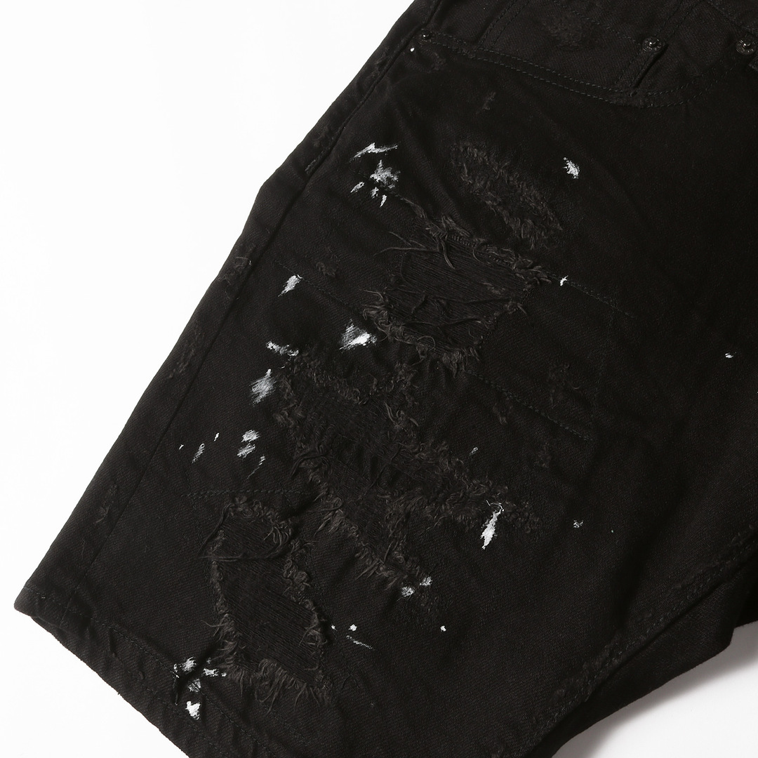 TMT - 美品 TMT パンツ サイズ:L クラッシュリペア&ペイント加工 TMT - 美品 TMT パンツ サイズ:L クラッシュリペア&ペイント加工