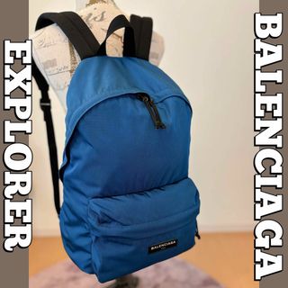 BALENCIAGA(リュック/バックパック ・ ブルー・ネイビー/青色系 BALENCIAGA(リュック/バックパック ・ ブルー・ネイビー/青色系