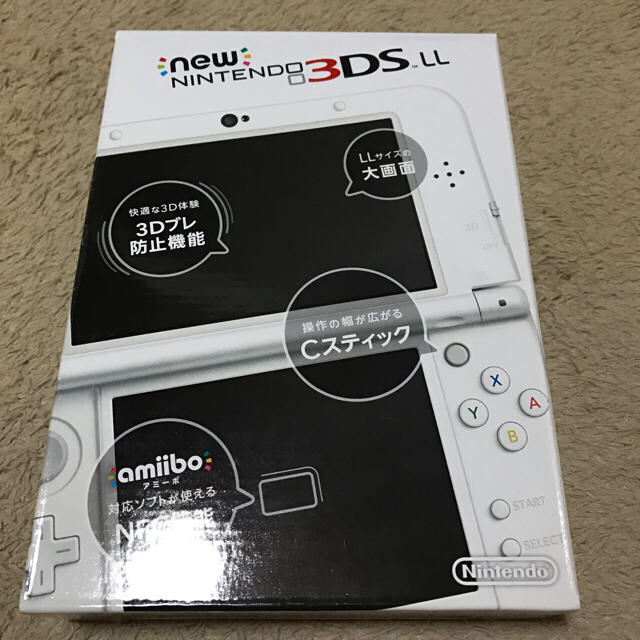 new 任天堂 3DS LL 新品 未使用 充電器付き