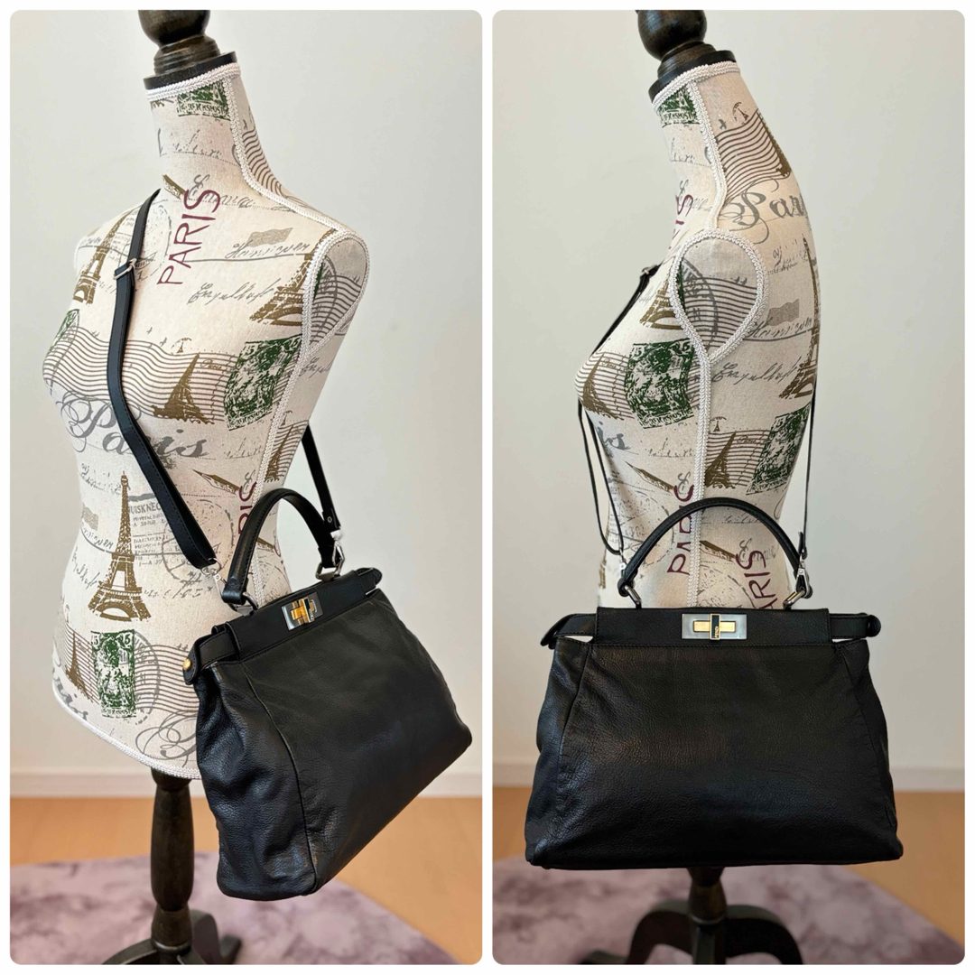 FENDI - FENDI/ピーカブー/フェンディ/ハンドバッグ/ショルダー FENDI - FENDI/ピーカブー/フェンディ/ハンドバッグ/ショルダー