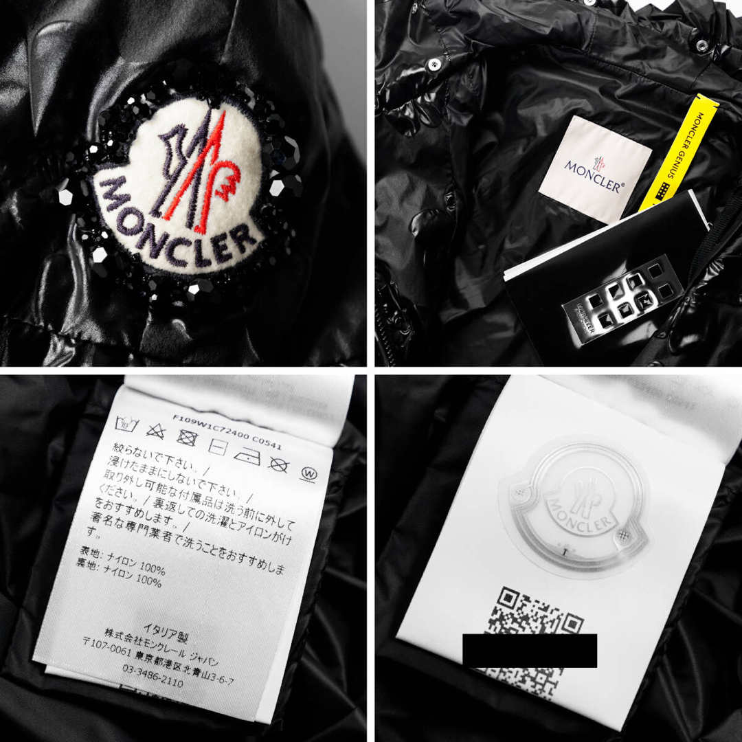 MONCLER - 国内正規23万MONCLER モンクレールシモーネロシャ花柄 MONCLER - 国内正規23万MONCLER モンクレールシモーネロシャ花柄