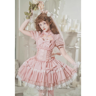 オリジナル lolita スイート ロリータワンピース　L82#(衣装)