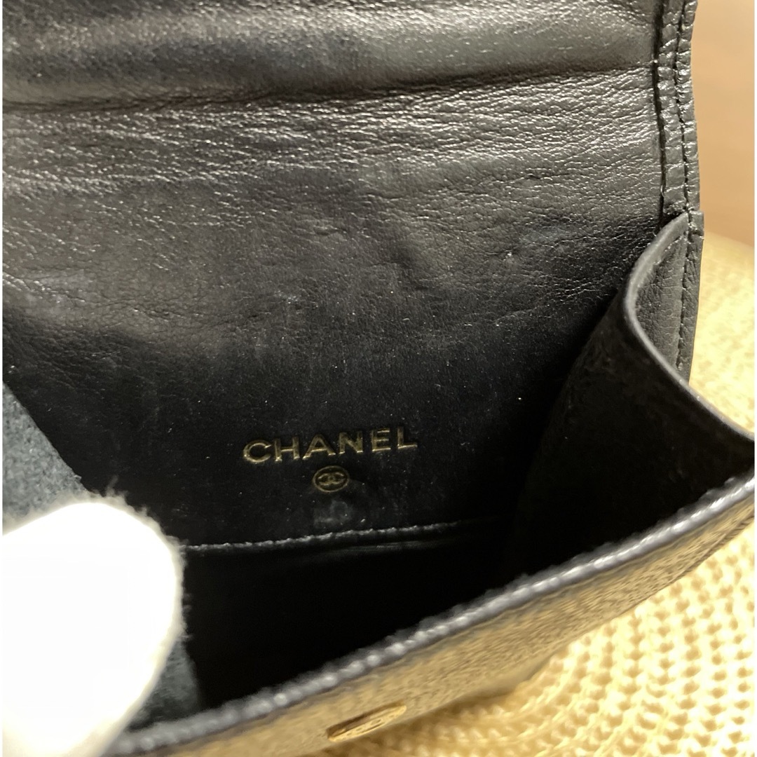CHANEL/シャネル サングラスケース・メガネケース ブラック ココ CHANEL/シャネル サングラスケース・メガネケース ブラック ココ