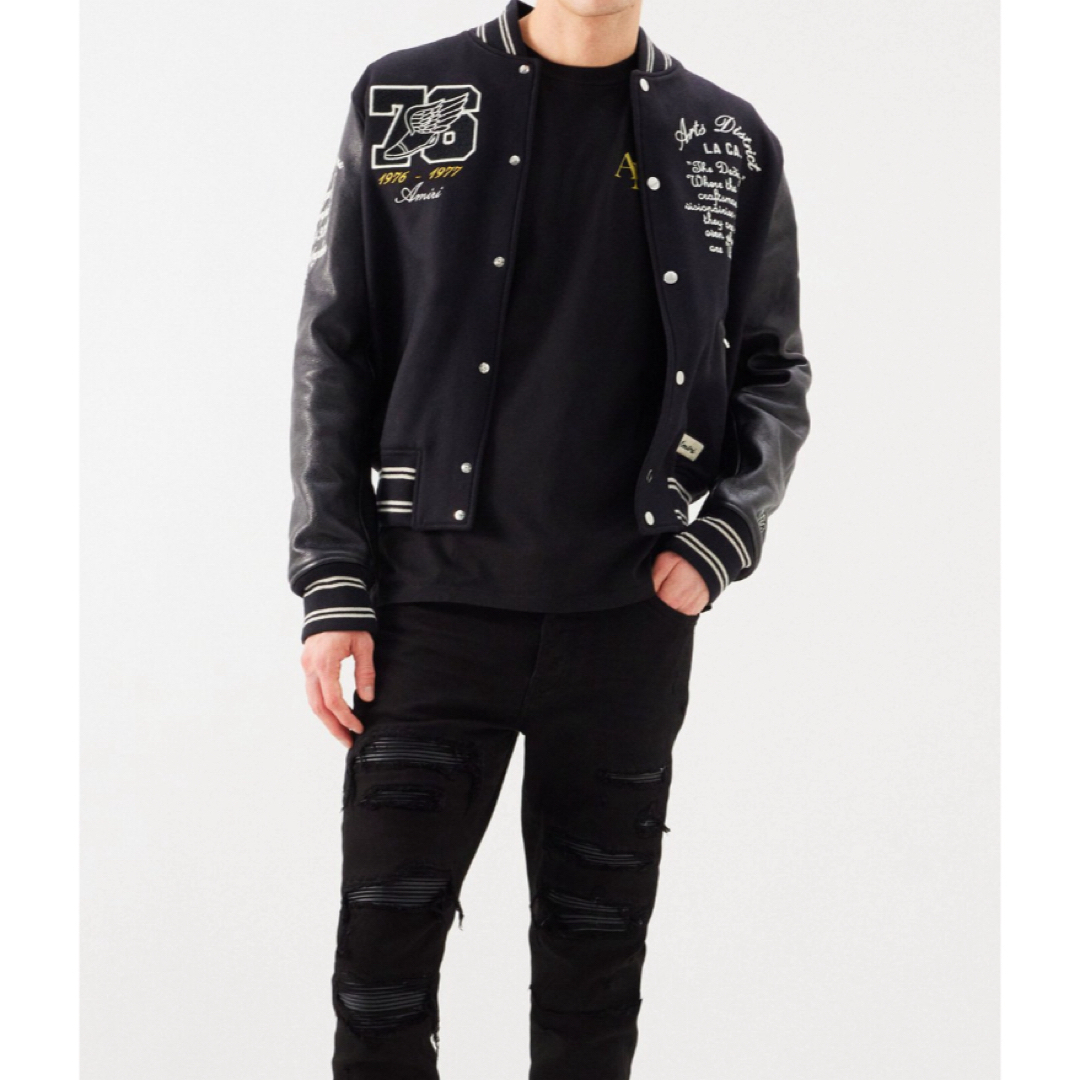 AMIRI - AMIRI アミリ 新品 イーグル スタジャン Mサイズ AMIRI - AMIRI アミリ 新品 イーグル スタジャン Mサイズ