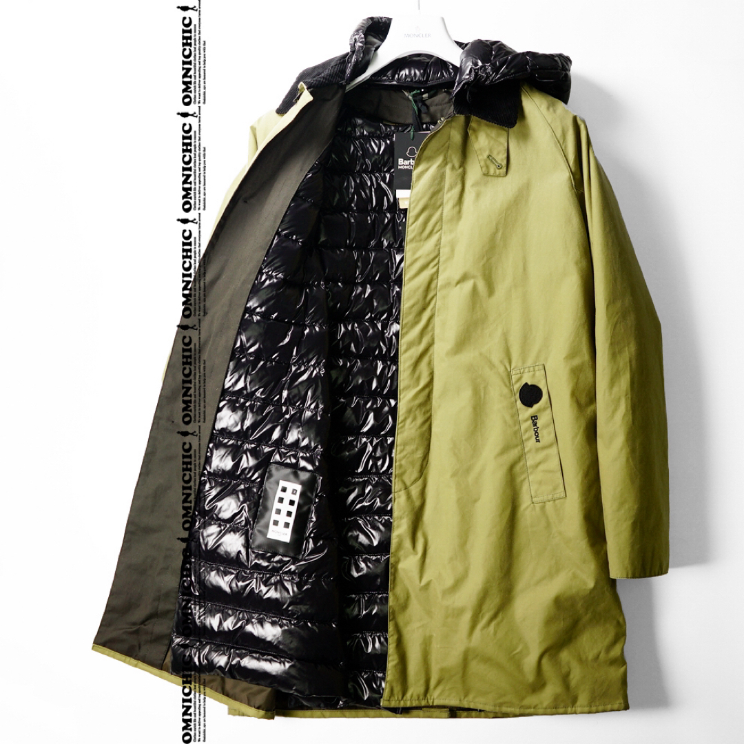 MONCLER - 国内正規品新品37万MONCLER BARBOURモンクレール MONCLER - 国内正規品新品37万MONCLER BARBOURモンクレール