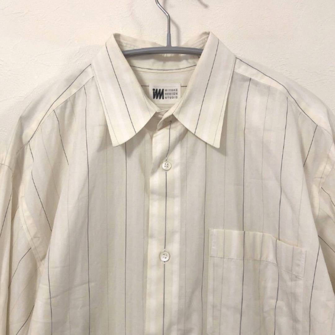 ISSEY MIYAKE - 《IM MIYAKE DESIGN STUDIO 80s ストライプ ISSEY MIYAKE - 《IM MIYAKE DESIGN STUDIO 80s ストライプ