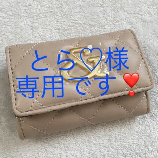 アンドバイピーアンドディー(&byP&D)のとら♡様専用です❣️4/30迄新品 &byP&D キーケース ベージュ(キーケース)