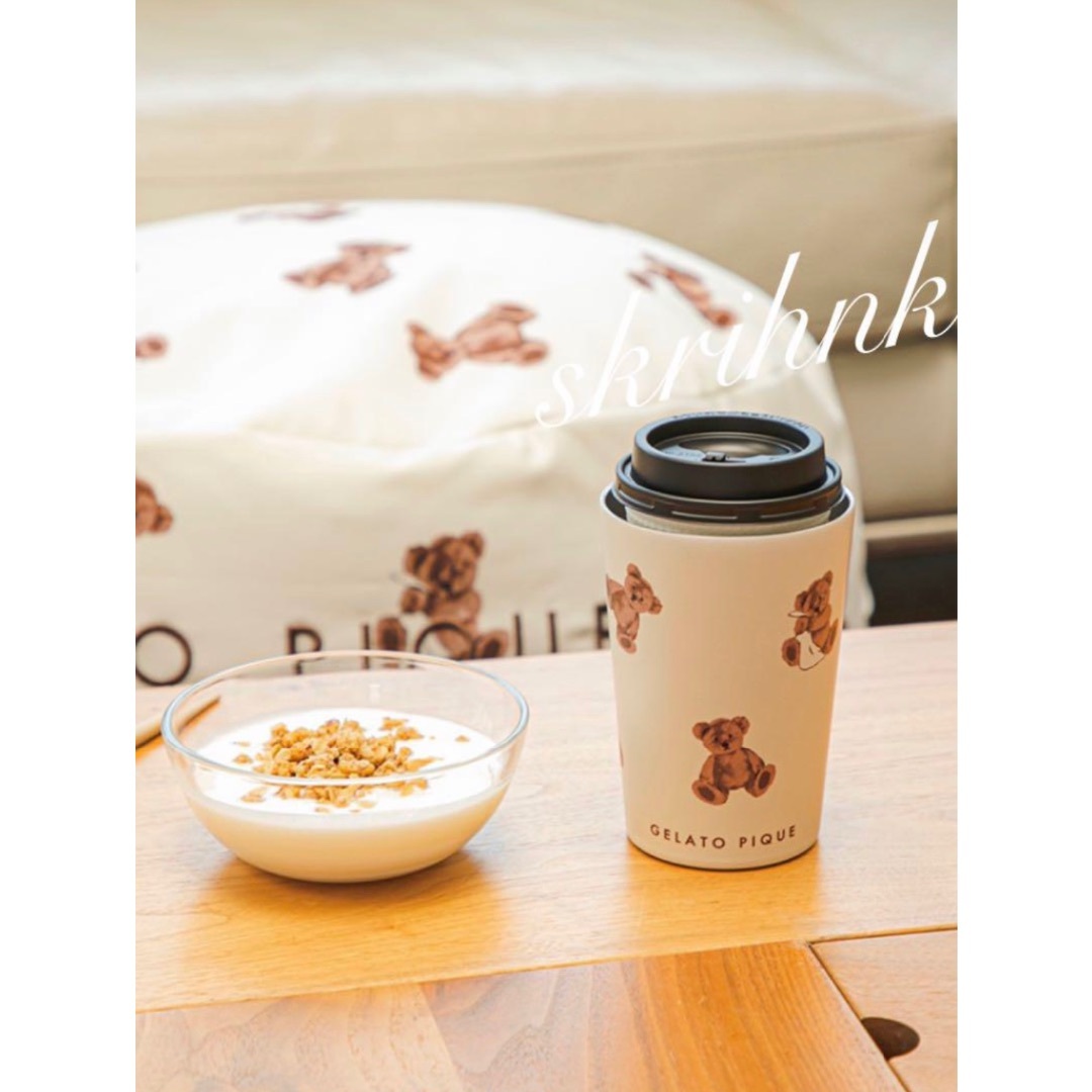 gelato pique - 限定♡ジェラートピケ♡ベアモチーフビーズ gelato pique - 限定♡ジェラートピケ♡ベアモチーフビーズ