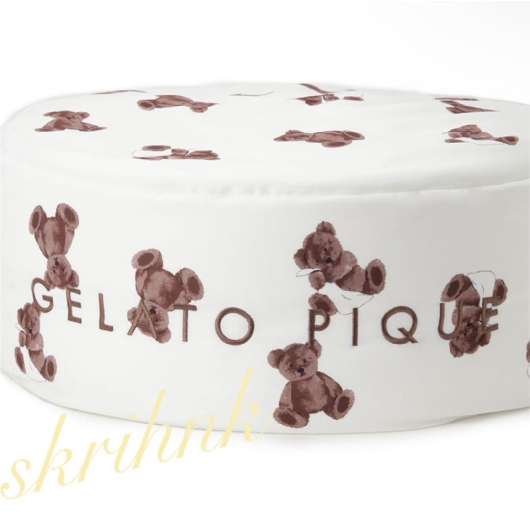 gelato pique - 限定♡ジェラートピケ♡ベアモチーフビーズ gelato pique - 限定♡ジェラートピケ♡ベアモチーフビーズ