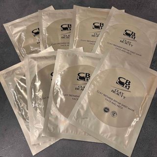 Clay Beauty クレイトリートメントシートマスク 10枚入り hbi » クレイトリートメント リペアシートマスク フェイス＆ネック