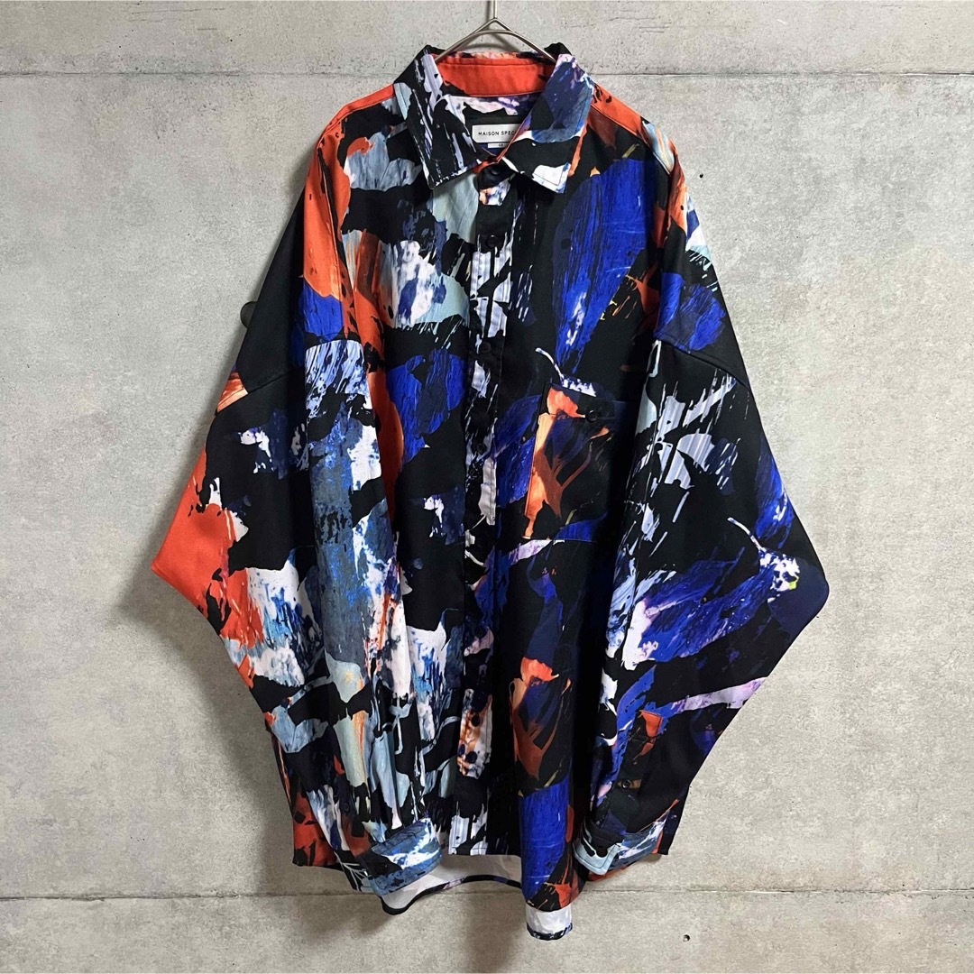 希少】Maison Special 22ss ディスラプティブリーフプリント 希少】Maison Special 22ss ディスラプティブリーフプリント