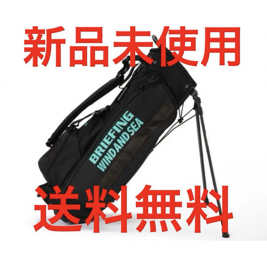 WIND AND SEA - BRIEFING WIND AND SEA キャディバッグ ブラック WIND AND SEA - BRIEFING WIND AND SEA キャディバッグ ブラック