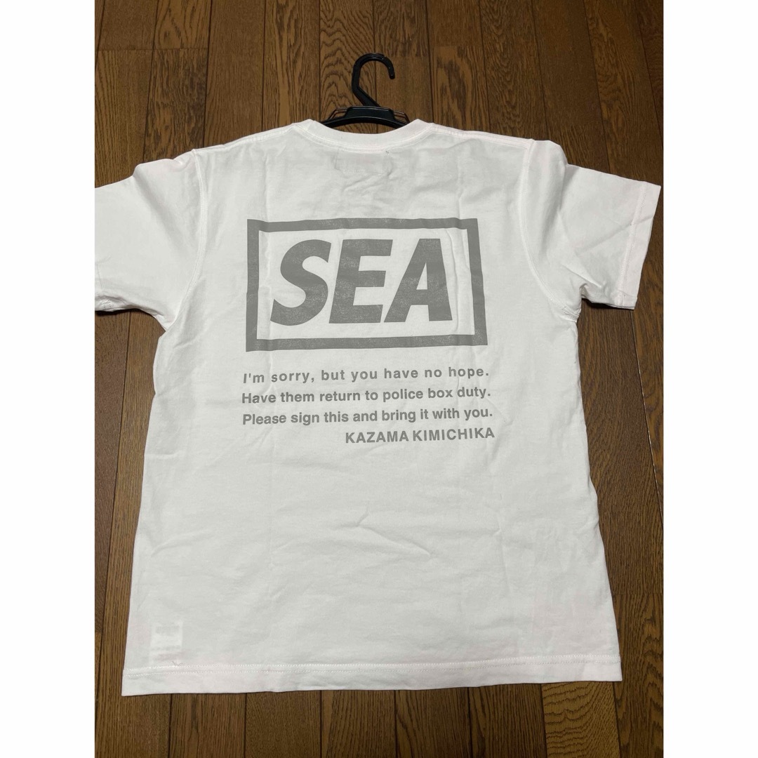 WIND AND SEA - WIND AND SEA 教場コラボTシャツ 白 Sサイズの WIND AND SEA - WIND AND SEA 教場コラボTシャツ 白 Sサイズの