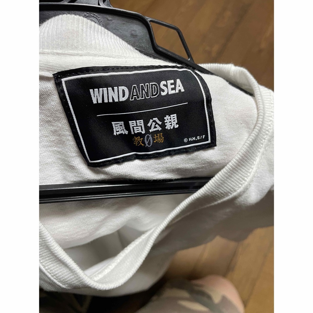 WIND AND SEA - WIND AND SEA 教場コラボTシャツ 白 Sサイズの WIND AND SEA - WIND AND SEA 教場コラボTシャツ 白 Sサイズの