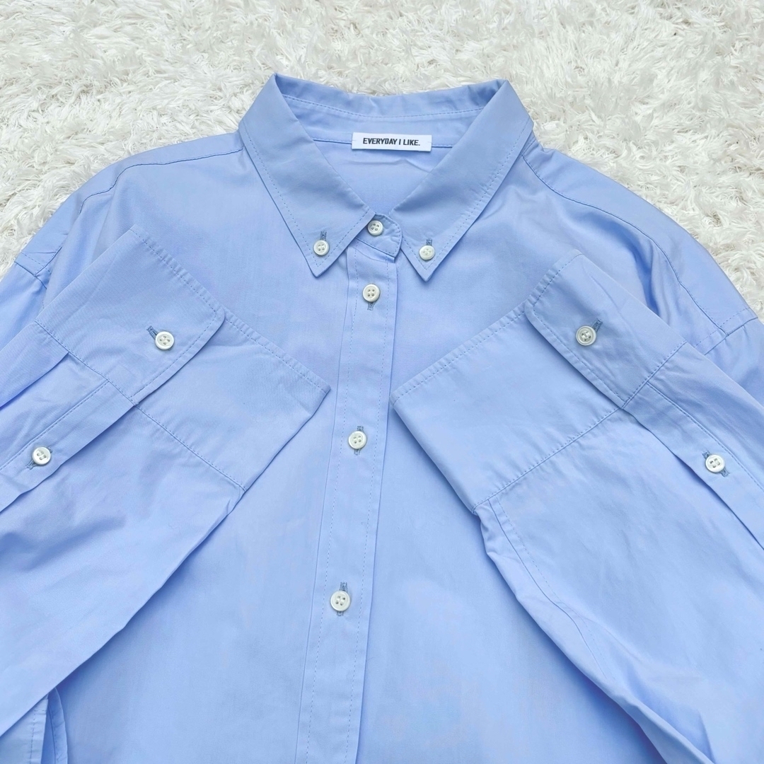 DEUXIEME CLASSE - ドゥーズィエムクラス Cropped BD シャツ DEUXIEME CLASSE - ドゥーズィエムクラス Cropped BD シャツ