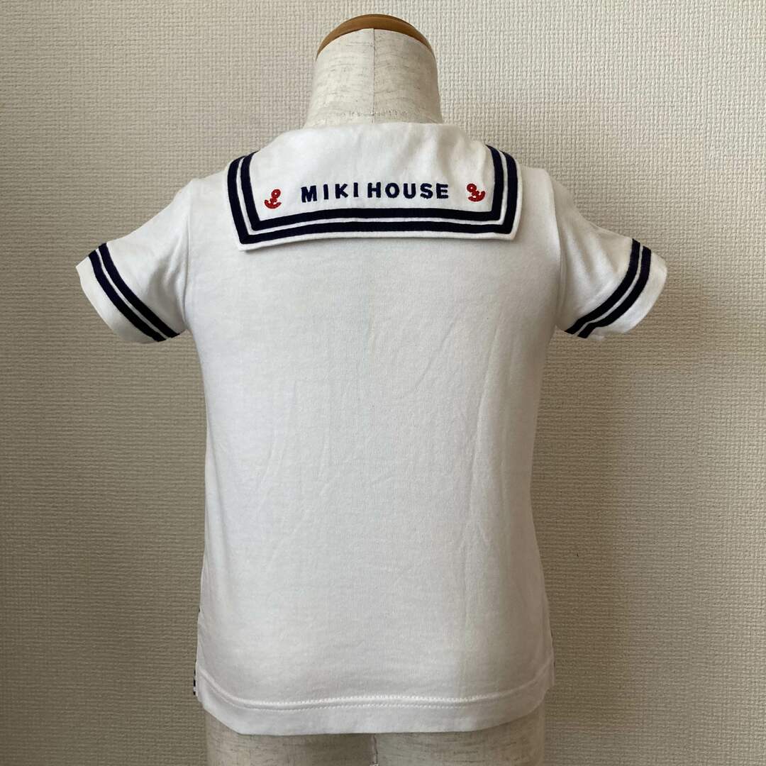 mikihouse - MIKI HOUSE ミキハウス セーラーカラー 半袖Tシャツ mikihouse - MIKI HOUSE ミキハウス セーラーカラー 半袖Tシャツ