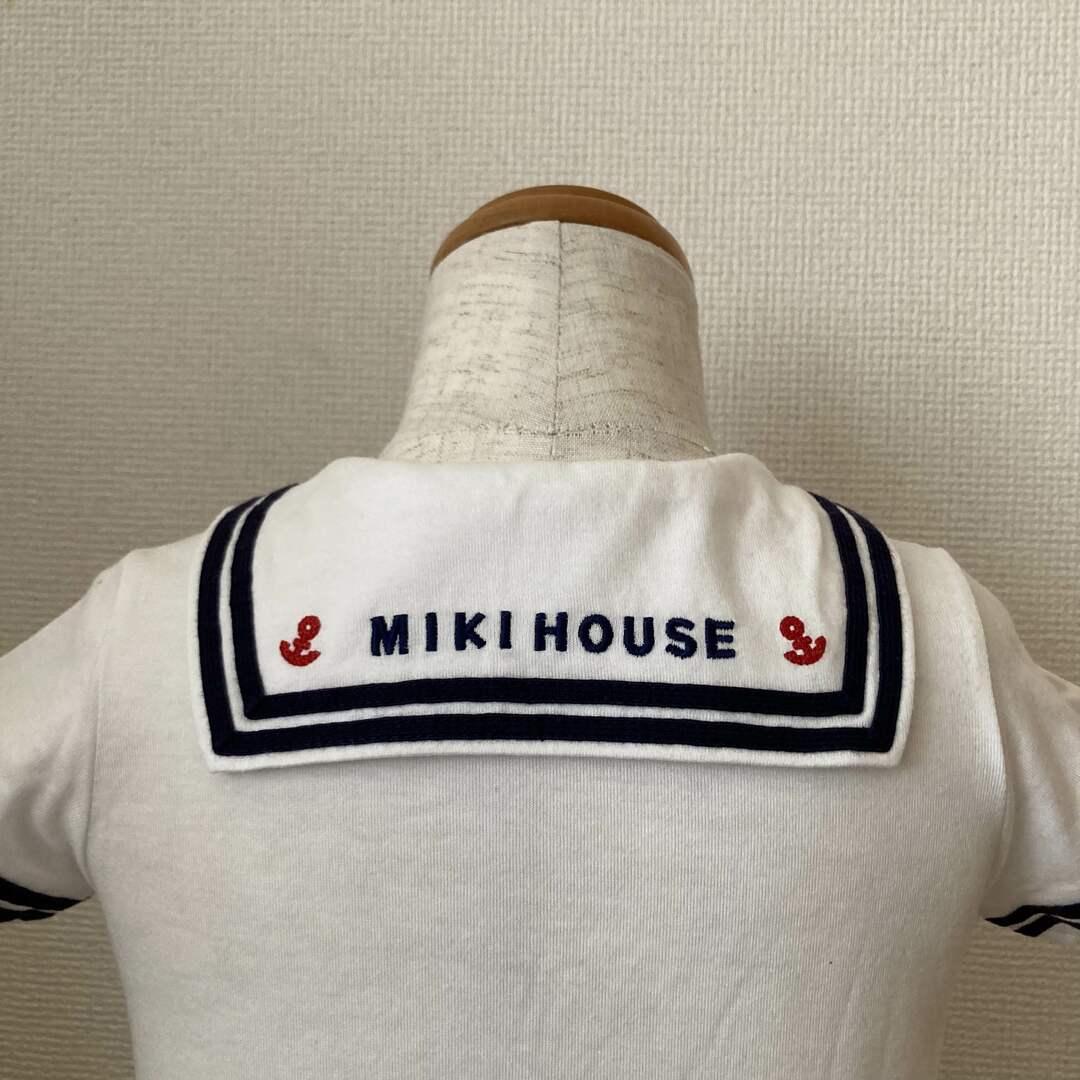 mikihouse - MIKI HOUSE ミキハウス セーラーカラー 半袖Tシャツ mikihouse - MIKI HOUSE ミキハウス セーラーカラー 半袖Tシャツ