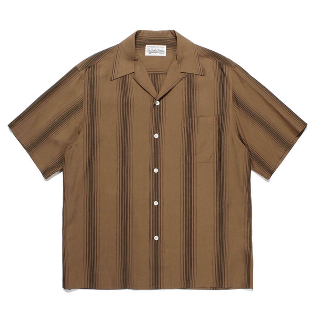 WACKO MARIA - Lサイズ wackomaria striped シャツ キムタクの WACKO MARIA - Lサイズ wackomaria striped シャツ キムタクの
