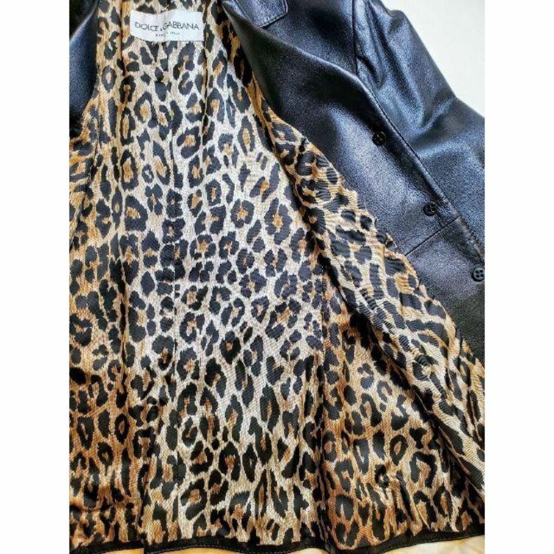 DOLCE&GABBANAドルチェ&ガッバーナ ラムレザージャケット/40 DOLCE&GABBANAドルチェ&ガッバーナ ラムレザージャケット/40