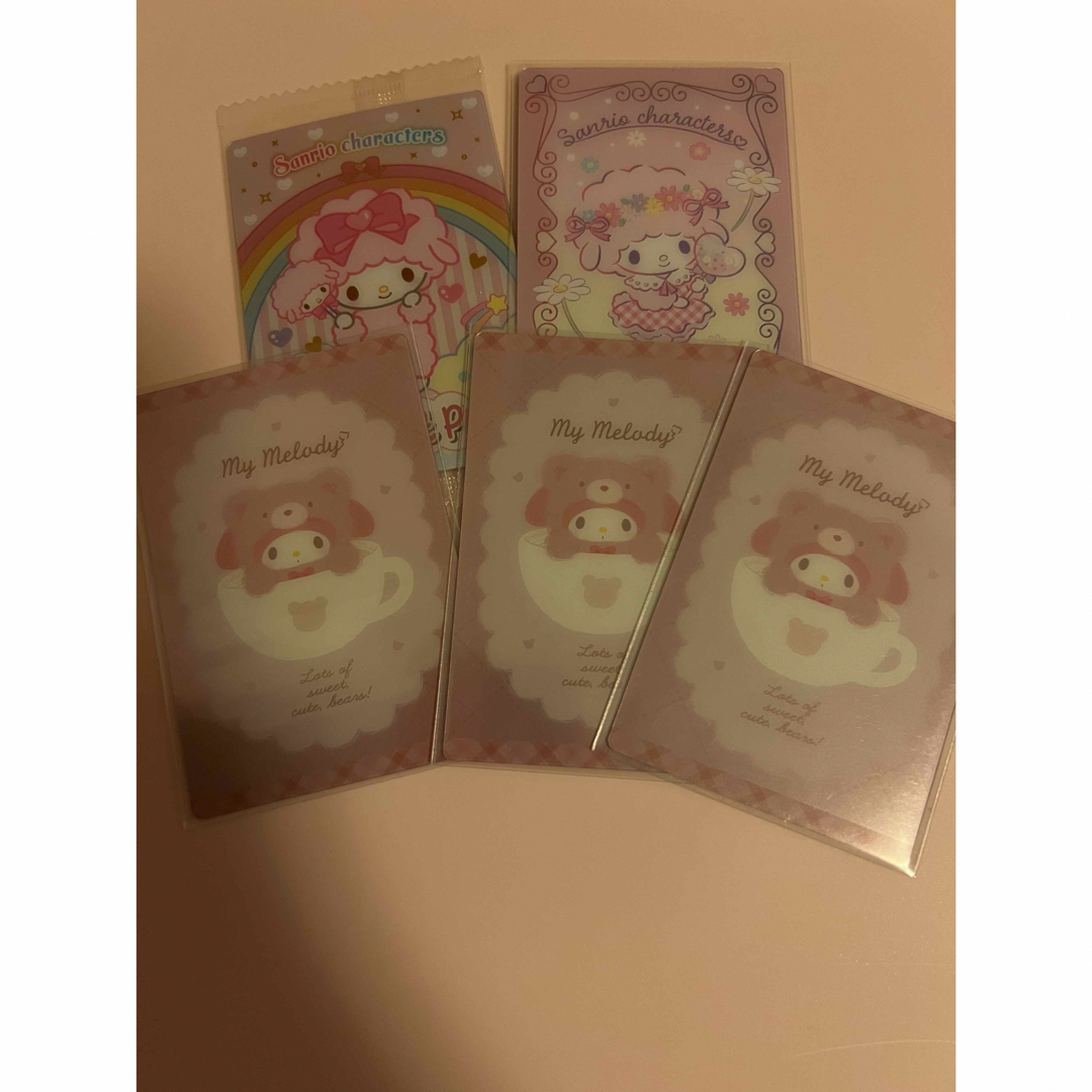 サンリオ(サンリオ)のサンリオウエハース ピアノちゃんマイメロディセット エンタメ/ホビーのおもちゃ/ぬいぐるみ(キャラクターグッズ)の商品写真