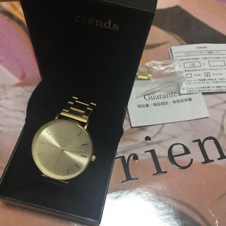 リエンダ(rienda)のルミネ店舗限定♡リエンダ腕時計ノベルティー(腕時計)