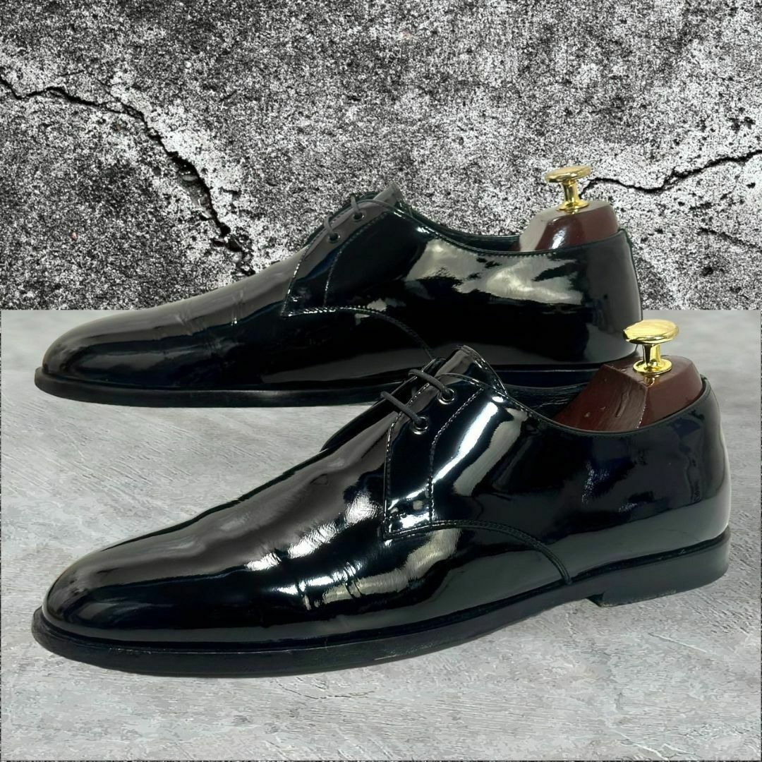 ☆美品☆SAINT LAURENT エナメル ビジネスシューズ ダービー ☆美品☆SAINT LAURENT エナメル ビジネスシューズ ダービー