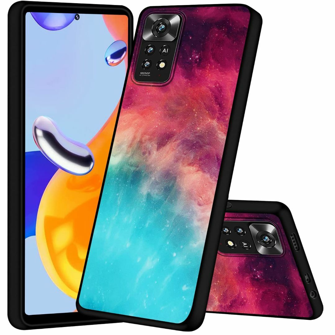 【サイズ:XiaomiRedmiNote11Pro5G_色:レッド】Xiaomi スマホ/家電/カメラのスマホアクセサリー(その他)の商品写真