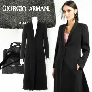 GIORGIO ARMANI - 63万☆現行品☆ジョルジオアルマーニ ロング GIORGIO ARMANI - 63万☆現行品☆ジョルジオアルマーニ ロング