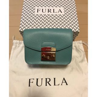 フルラ(Furla)のフルラメトロポリス 新品未使用 ブルー(ショルダーバッグ)