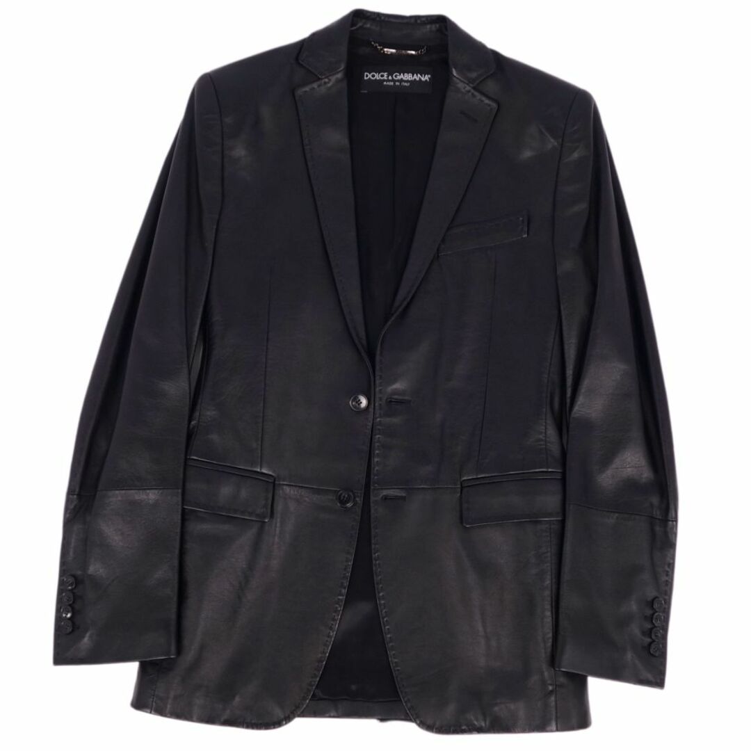 DOLCE&GABBANA ラムレザー ジャケット - ジャケット・アウター DOLCE&GABBANA ラムレザー ジャケット - ジャケット・アウター